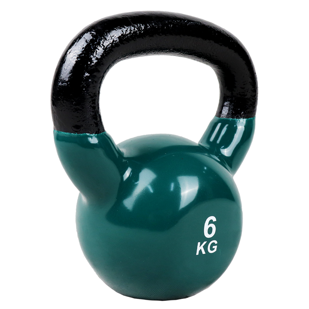 Vinyl Coated Cast Iron Kettlebell 6KG