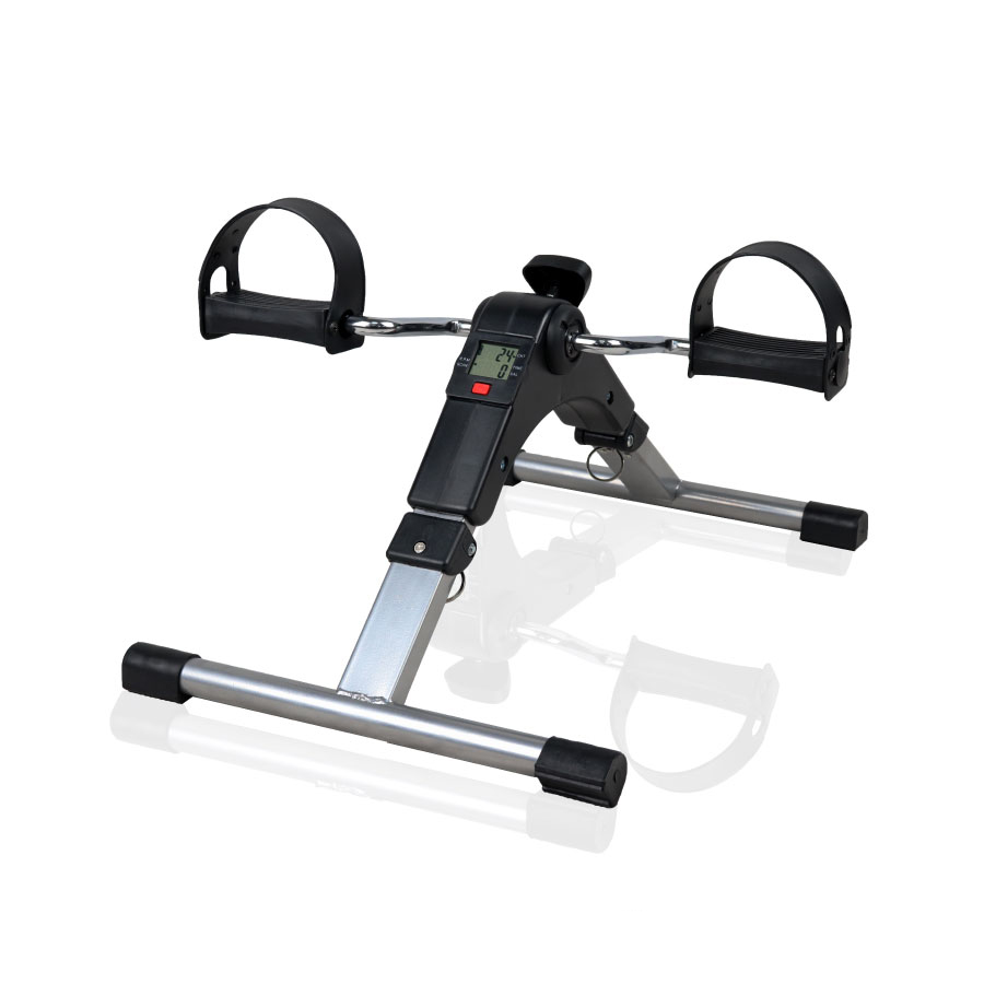 Hand and Foot Pedal Exercise Bike with Display Meter